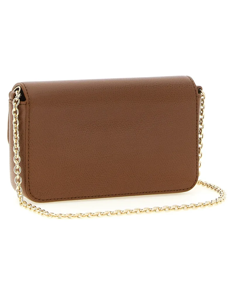 Furla Crossbody Bag — Cognac Cognac