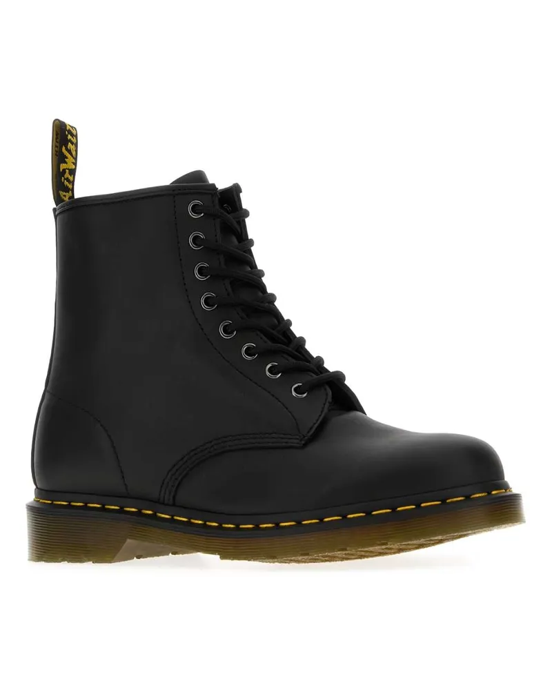 Dr.Martens Unisex Black Nappa Leather Ankle Boots Blacknappa Stivali Black