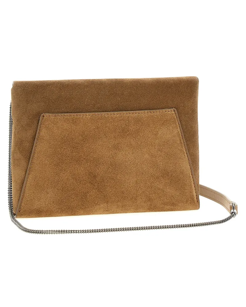 Brunello Cucinelli Monile Clutch — Camel Camel