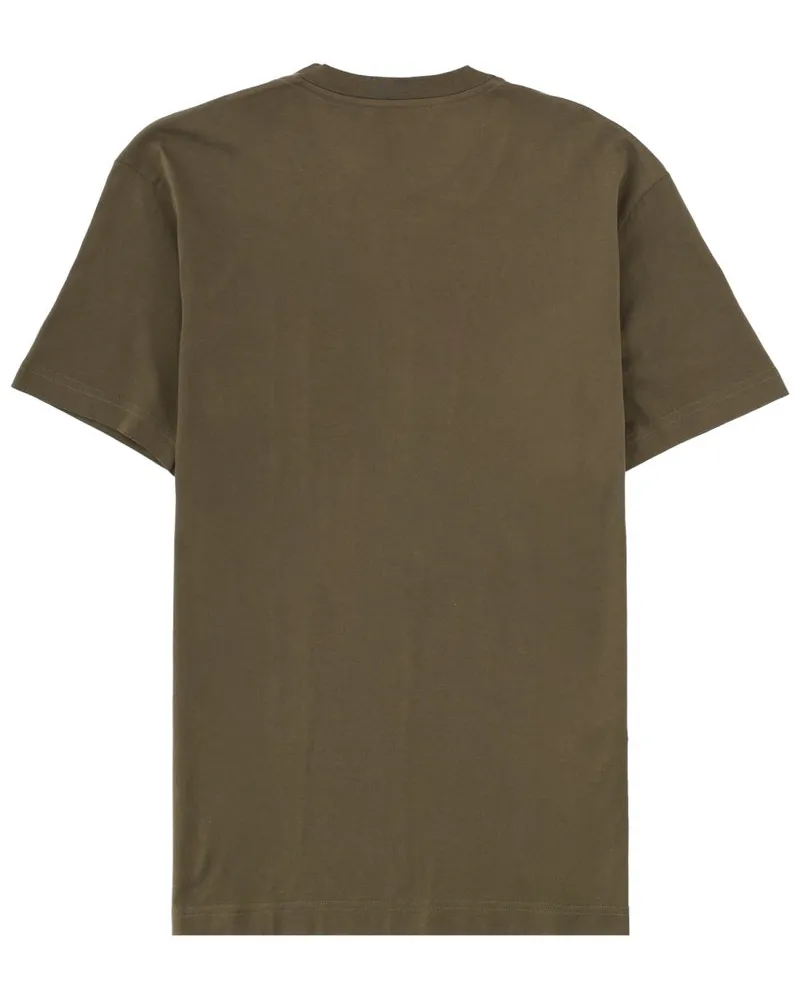 Dolce & Gabbana Logo Cotton T-Shirt — Brown Brown