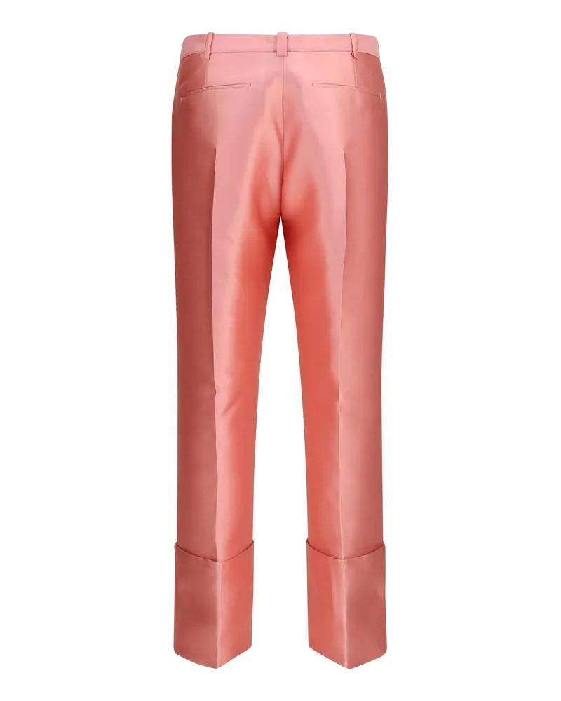 Calvin Klein Women's Trousers Eva Candy Polyester Pink
