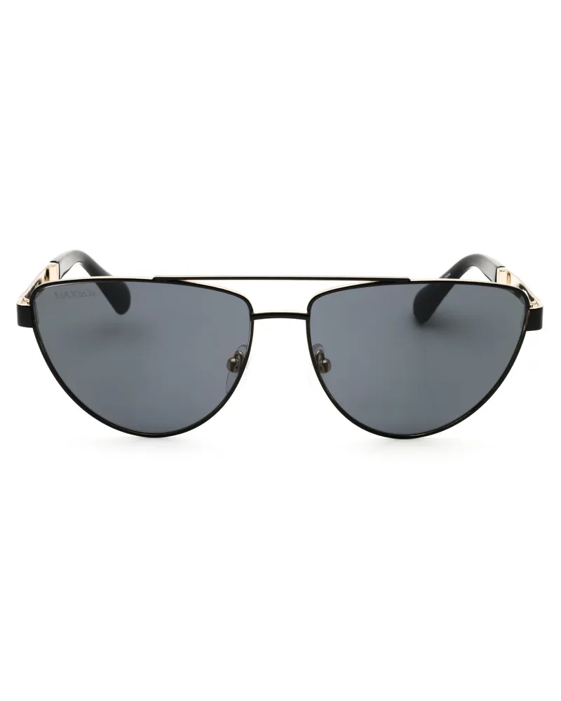MAX&Co. Women's Mo0129 Sunglasses Black Black