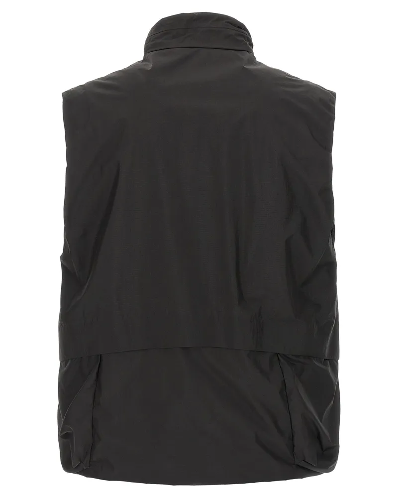 C.P. Company Pertex® Ripstop Vest — Black Black