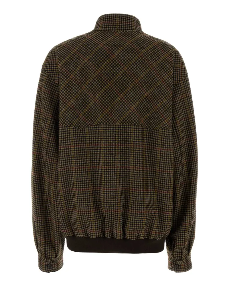 Miu Miu Women's Embroidered Wool Jacket Cammello Giubbini Brown