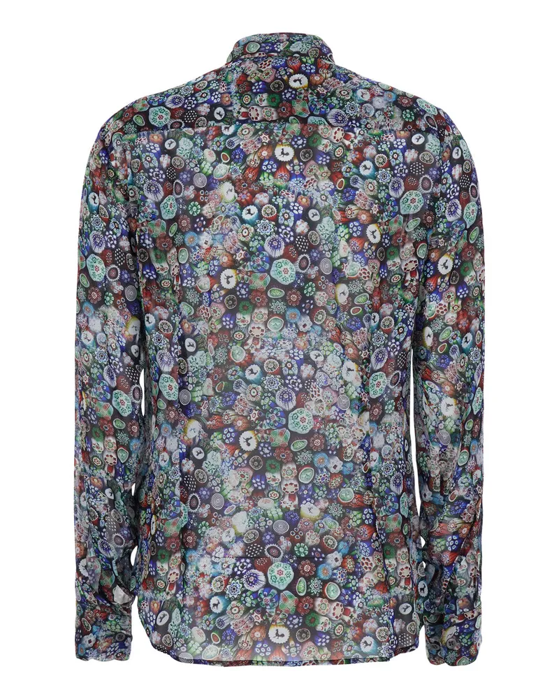Dries van Noten Women's Shirt Chowy Multicolour Viscose Blouses Multicolor