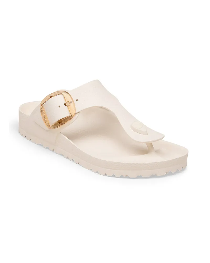 Birkenstock Women's Sandals Gizeh Eggshell Eva Slippers Flat Shoes Beige