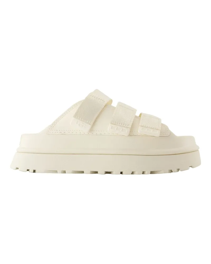 UGG Women's Mules W Goldenglow -  Synthetic White Shoes Sandals White