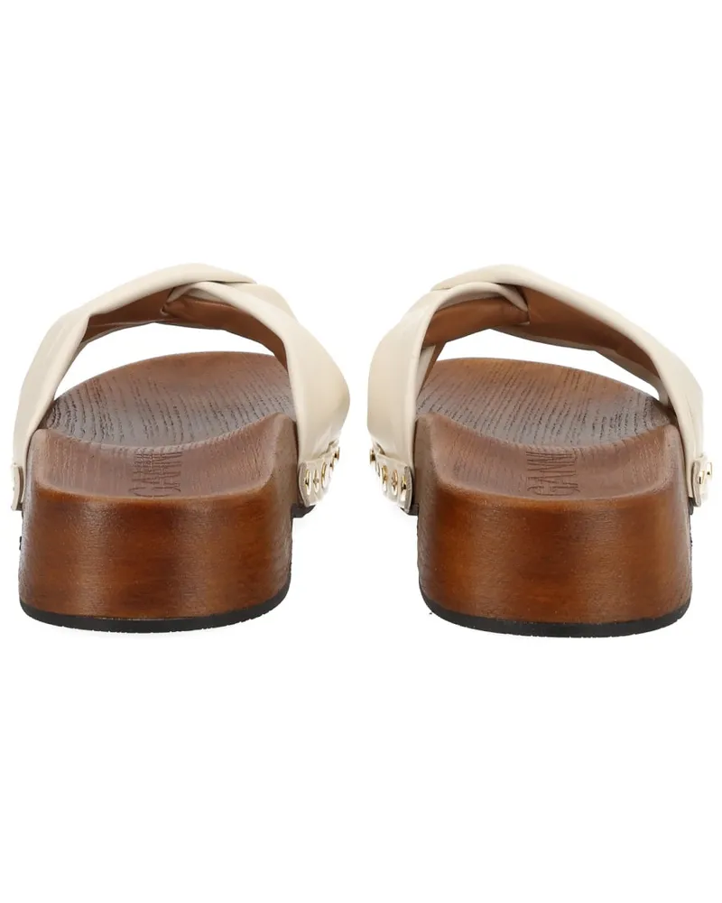 Ganni Tia Fairy Clog — Ivory Ivory