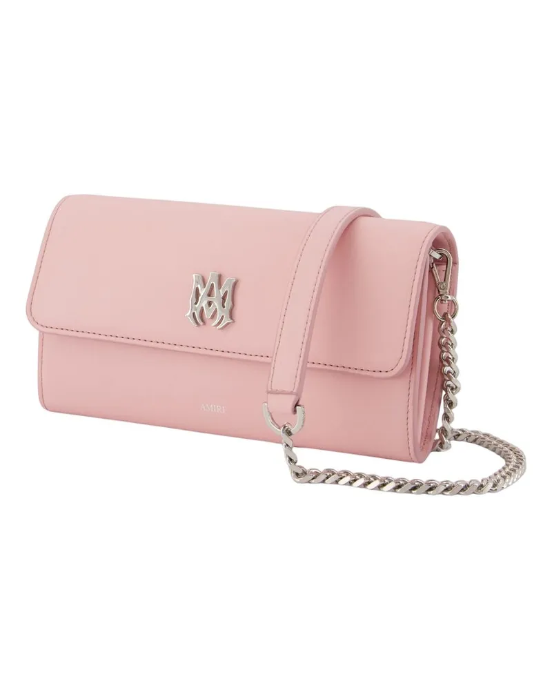 Amiri Women's Ma Crossbody -  Leather Pink Calfskin Bags Crossbodies Pink