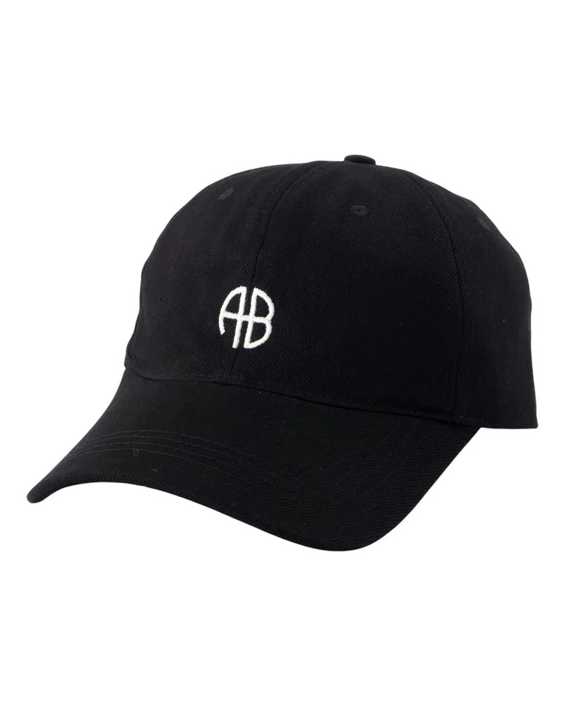 Anine Bing Women's Jeremy Baseball Cap -  Cotton Black Accessories Hats Black