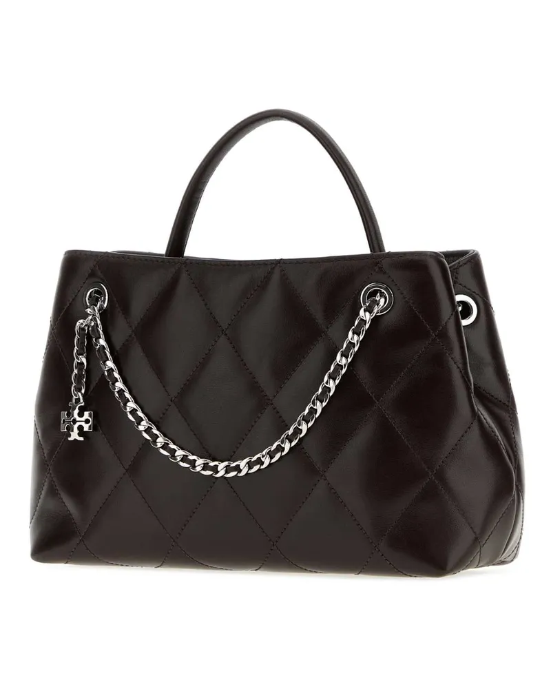 Tory Burch Cocoa Leather Shoulder Bag — Brown Brown