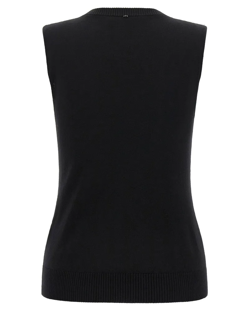SPORTMAX Tank Top — Black Black