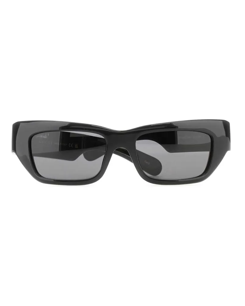 Gucci Men's Black Acetate Sunglasses Black