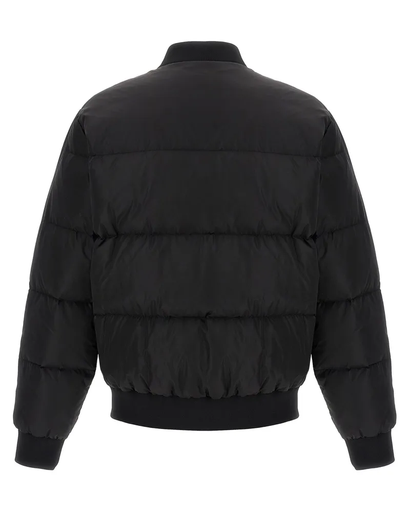Dsquared2 Padded Nylon Bomber Jacket — Black Black