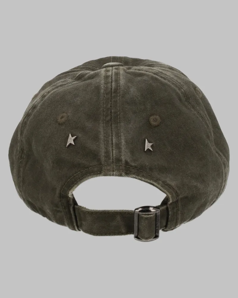 Golden Goose GUP02837_P00273460529 Baseball Cap — Brown Brown