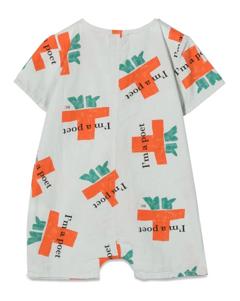 BOBO CHOSES Multicolour Organic Cotton Playsuit — Multicolor Multicolor