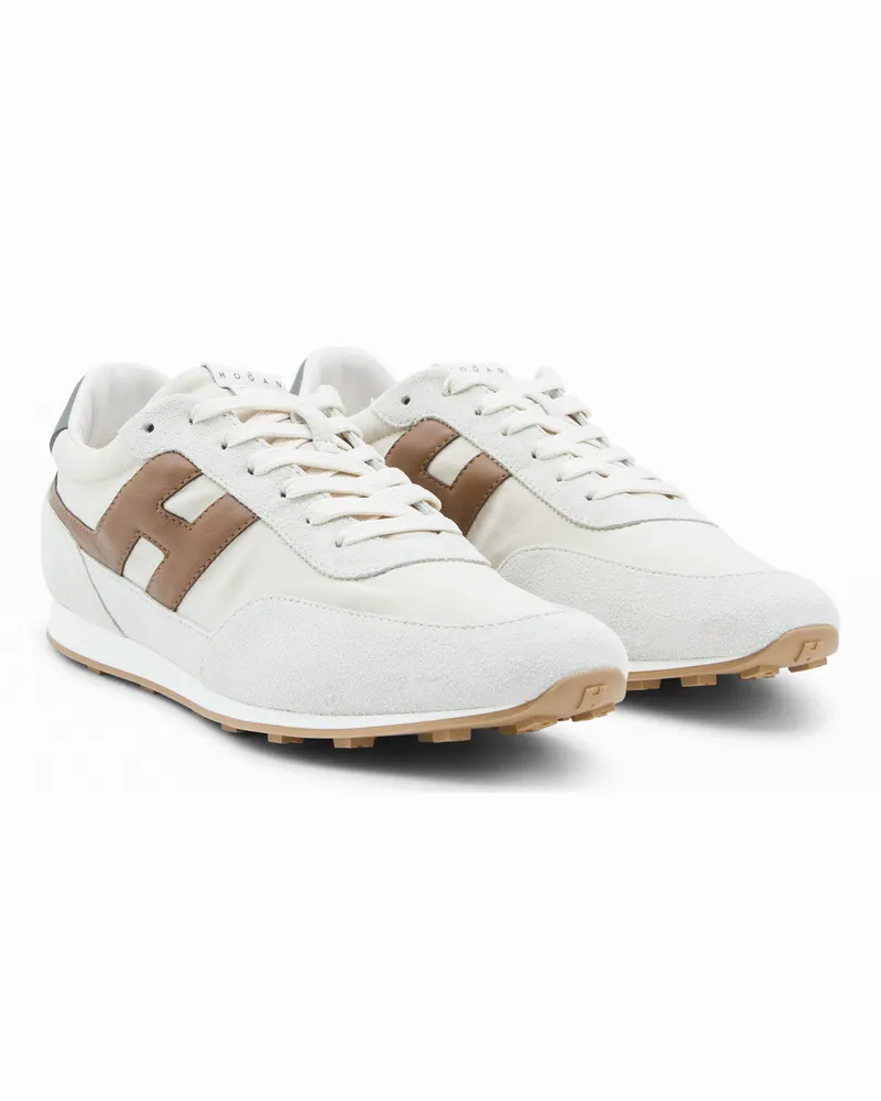 Hogan Men's Sneakers Beige-Cuoio _cover Le Sole El Beige