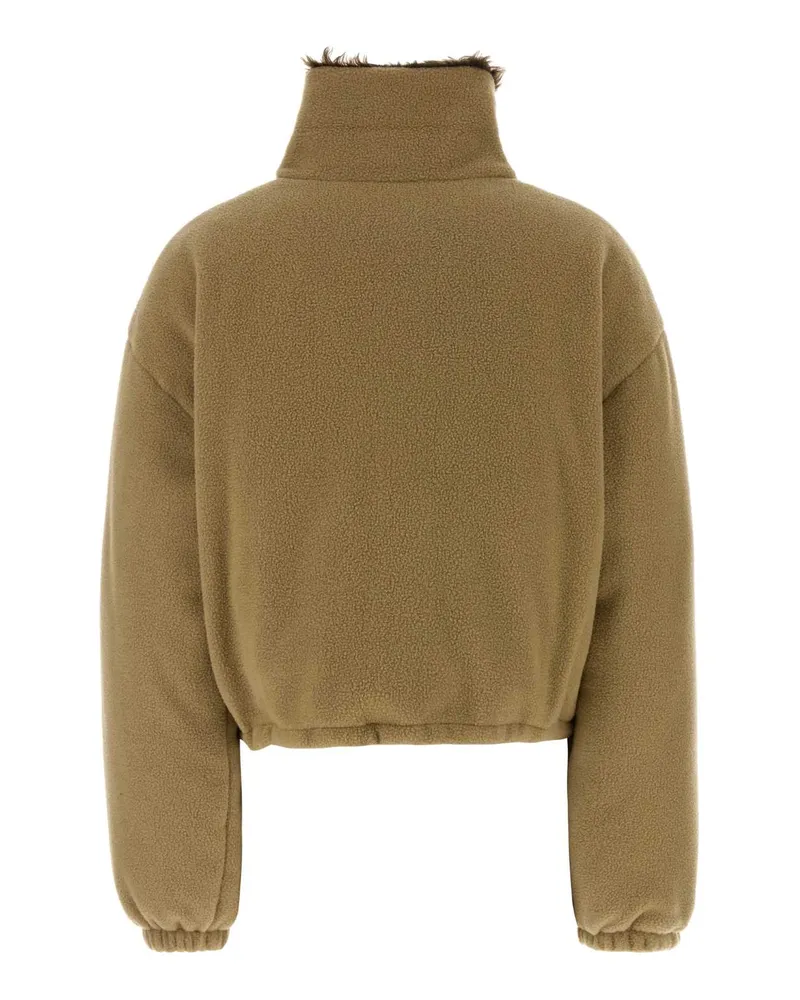 Miu Miu Down Jacket — Beige Beige