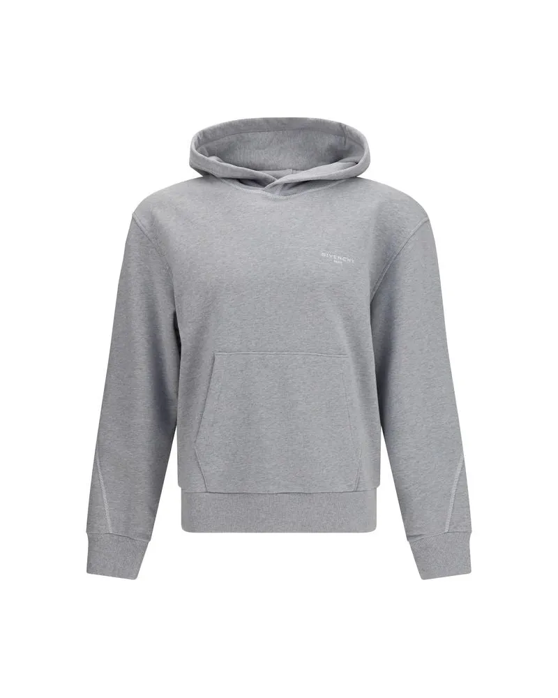 Givenchy Cotton Hoodie — Gray Gray
