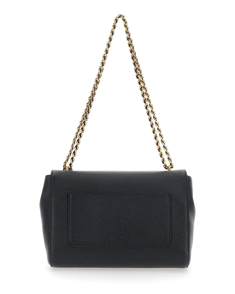 Mulberry Women's Shoulder Bag Medium Lily Black Leather Black