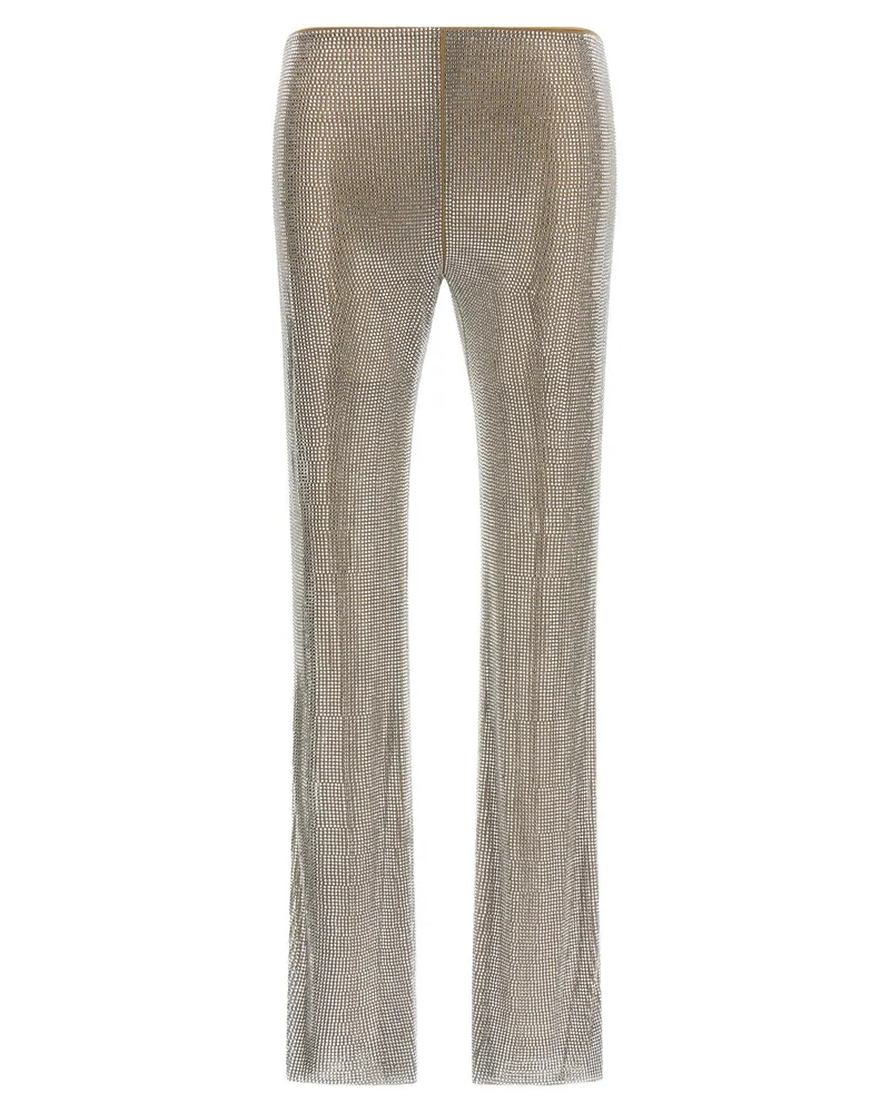 Giuseppe di Morabito Crystal-Embellished Denim Jeans — Blue Blue