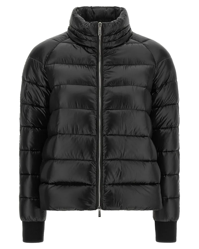 MOORER Down Jacket — Black Black