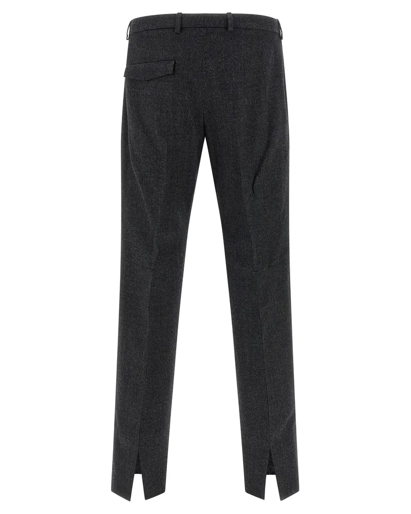 Gucci Men's Gray Wool Dress Pants Gray