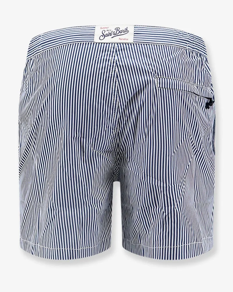 MC2 Saint Barth Men's Swim Shorts Harrys Blue Nylon Blue