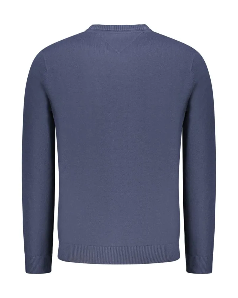 Tommy Hilfiger Embroidered Logo Sweater — Blue Blue