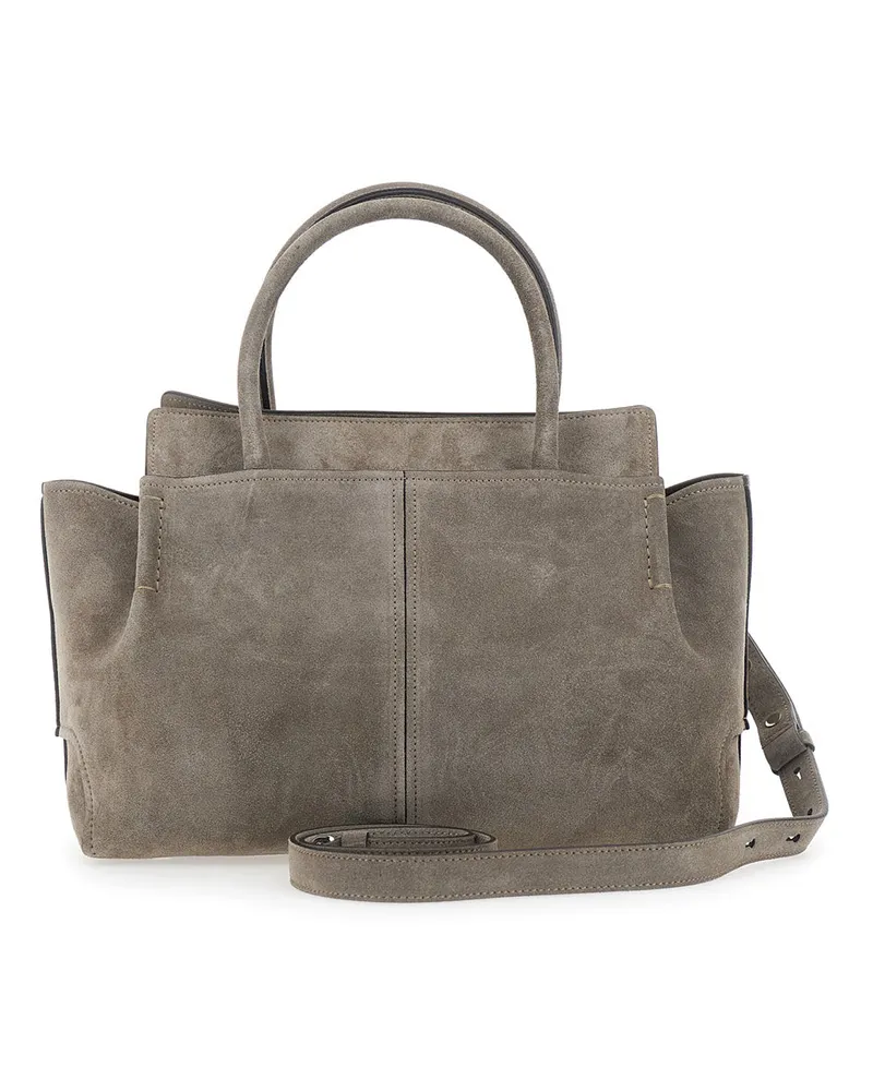 TOD'S Top Handle Bag — Gray Gray