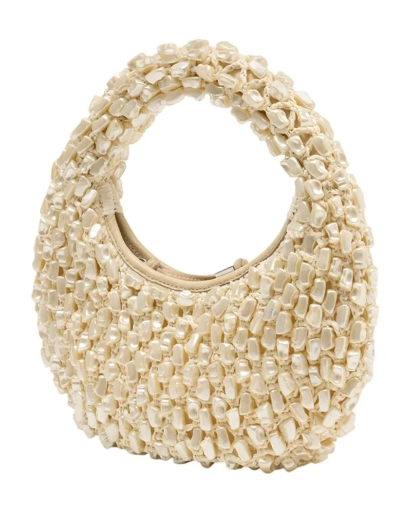 STAUD Women's Reef Bag -  Shells Ivory Other Handbags-Purses Ivory