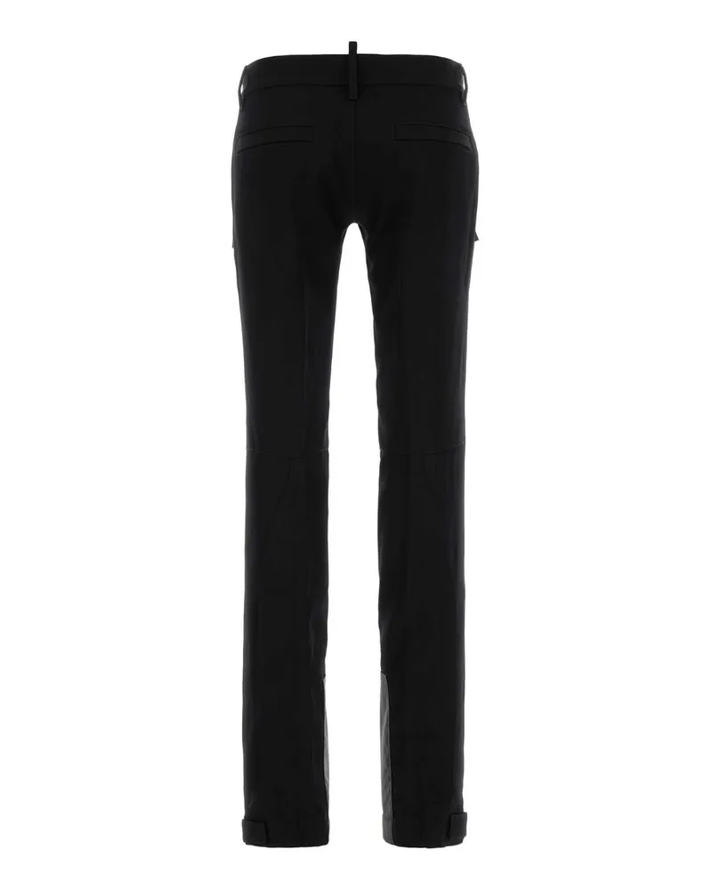 Dsquared2 Cigarette Trousers — Black Black
