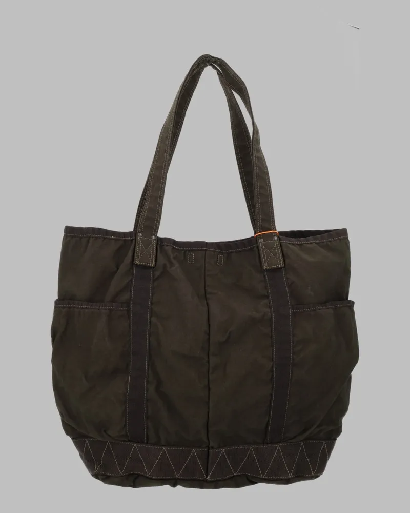 PORTER-YOSHIDA & CO Men's Tote Bag Crag Green Cotton Handbags Hand Green