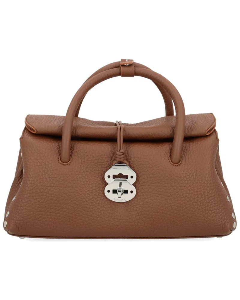 Zanellato Dotta Leather Bag — Brown Brown