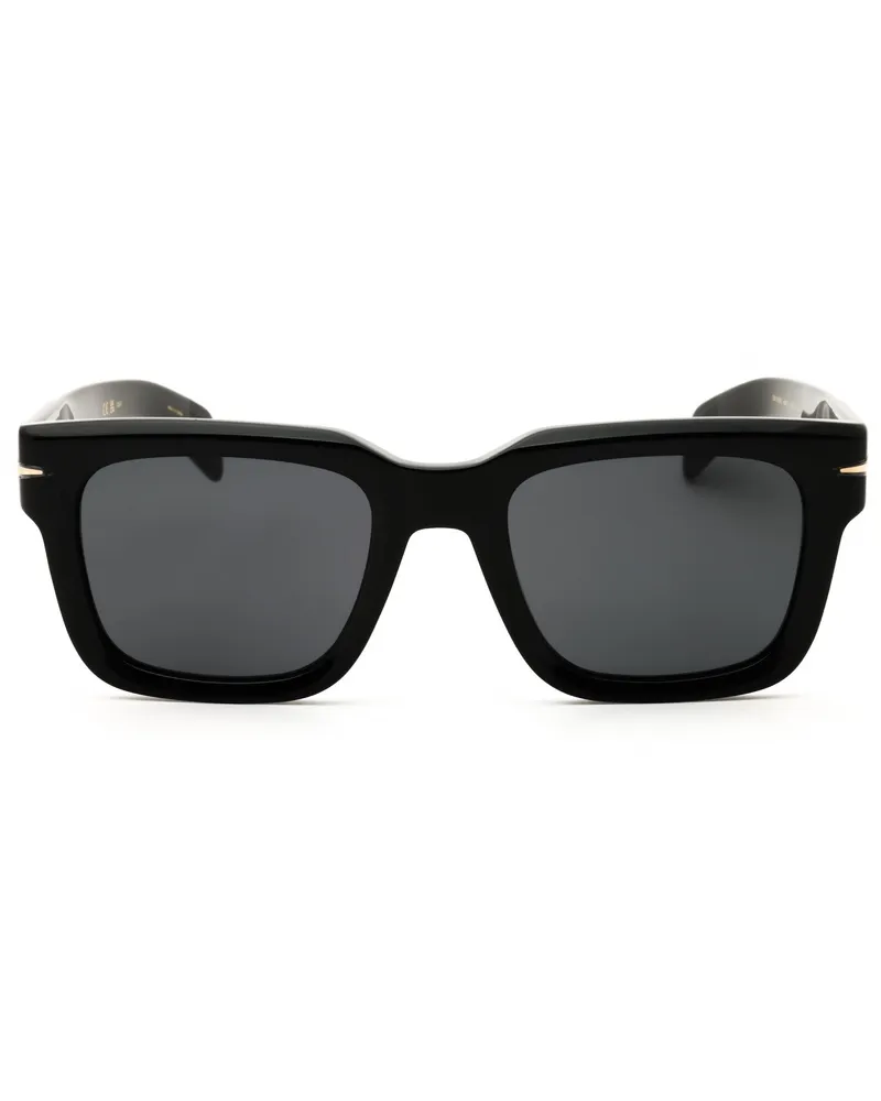 David Beckham Men's Db 7100-S Sunglasses Black Black
