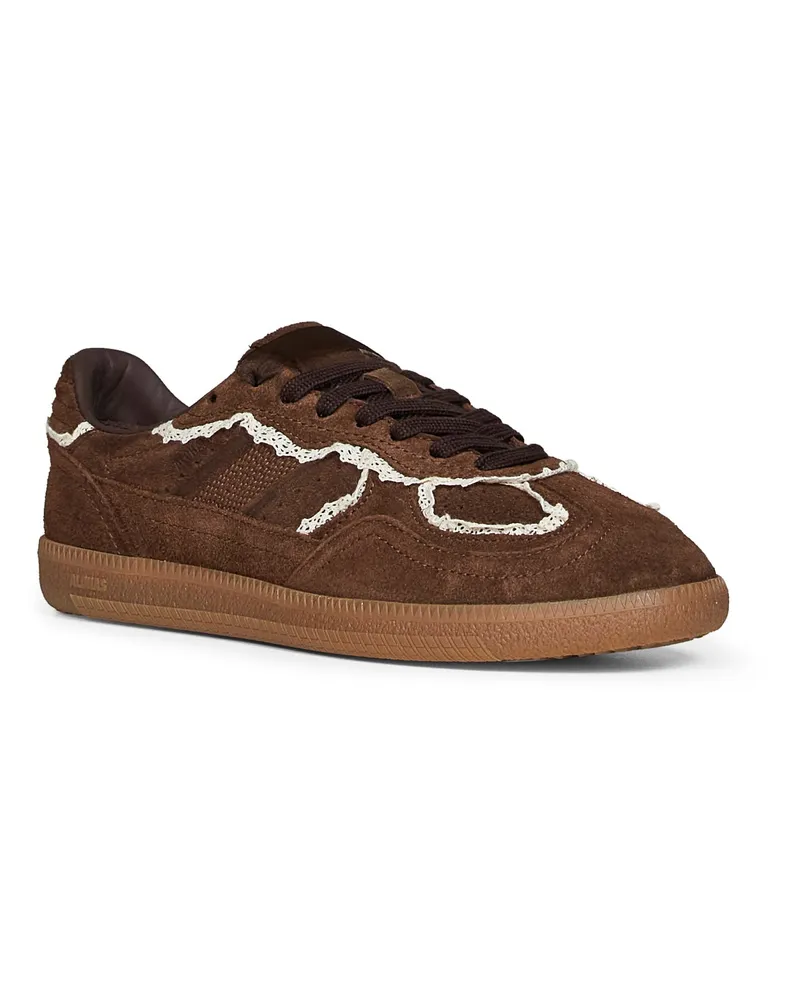 Alohas Women's Sneakers Tb.490 Chocolate Suede Brown Sustainable Leather Trainers Brown