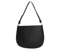 Women's Black Leather Issa Handbag Borse A Mano Bag