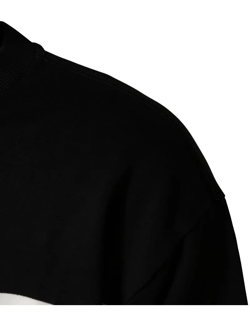 Dolce & Gabbana Logo-Embroidered Cotton Sweatshirt — Red Red