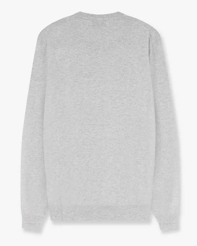 Brunello Cucinelli Men's Cashmere Sweater Grey Gray