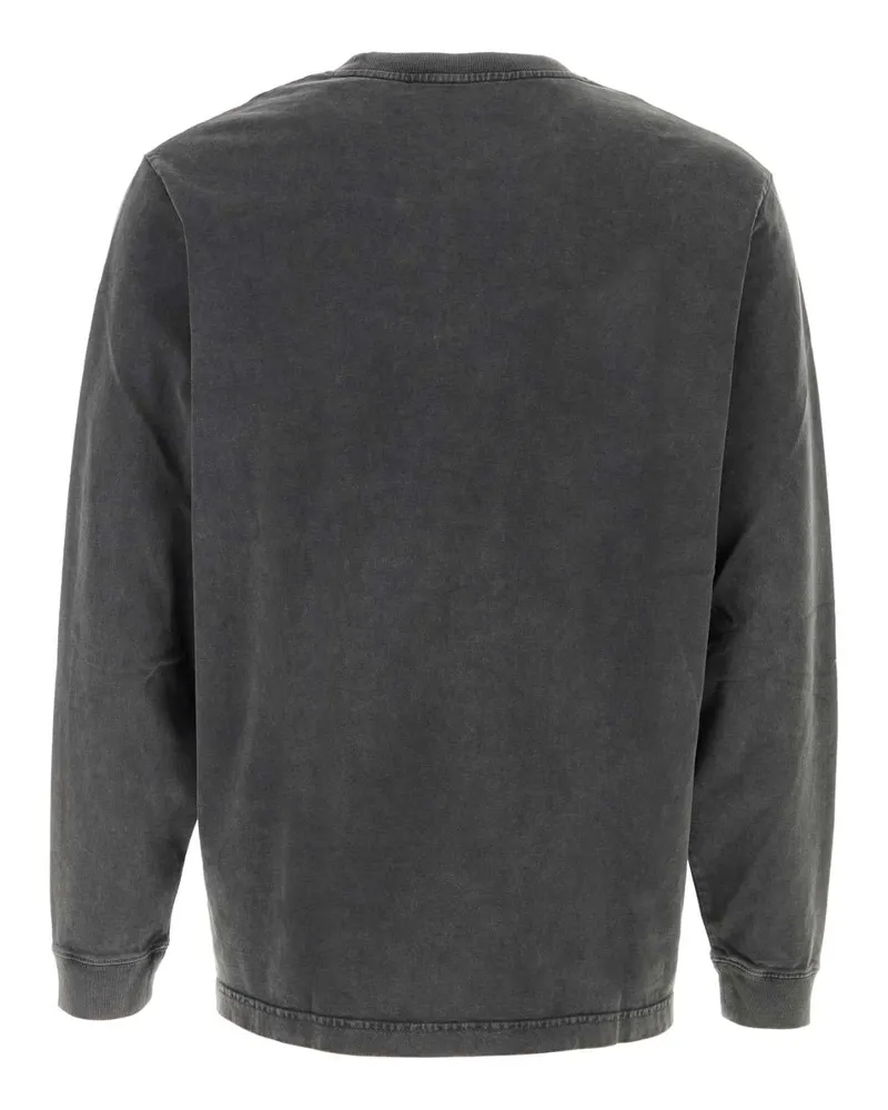 Kitsuné Organic Cotton Sweatshirt — Gray Gray