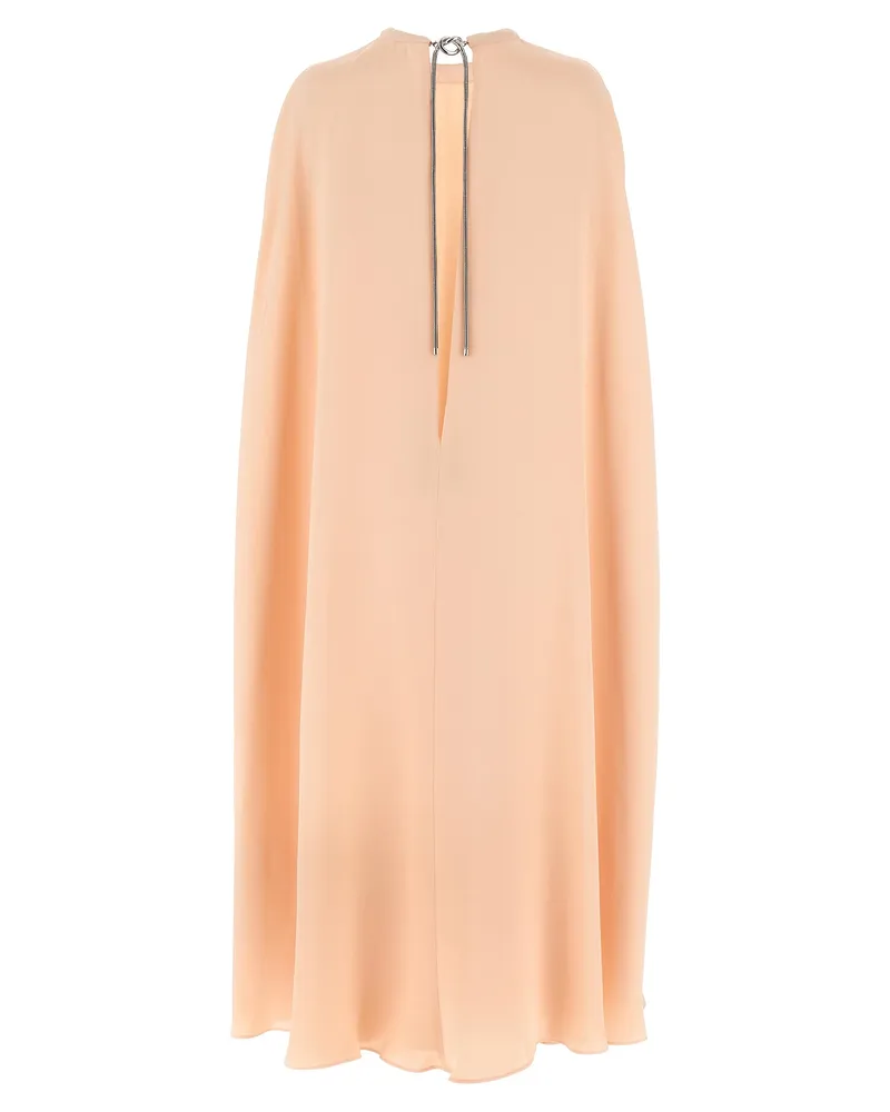 Max Mara Women's Multicolor Silk Midi Dress Pink