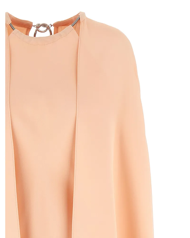 Max Mara Managua Midi Dress — Pink Pink