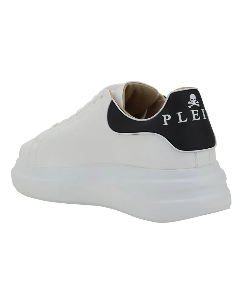 Philipp Plein Men's Sneakers Leather White Upper: Calf Trainers White