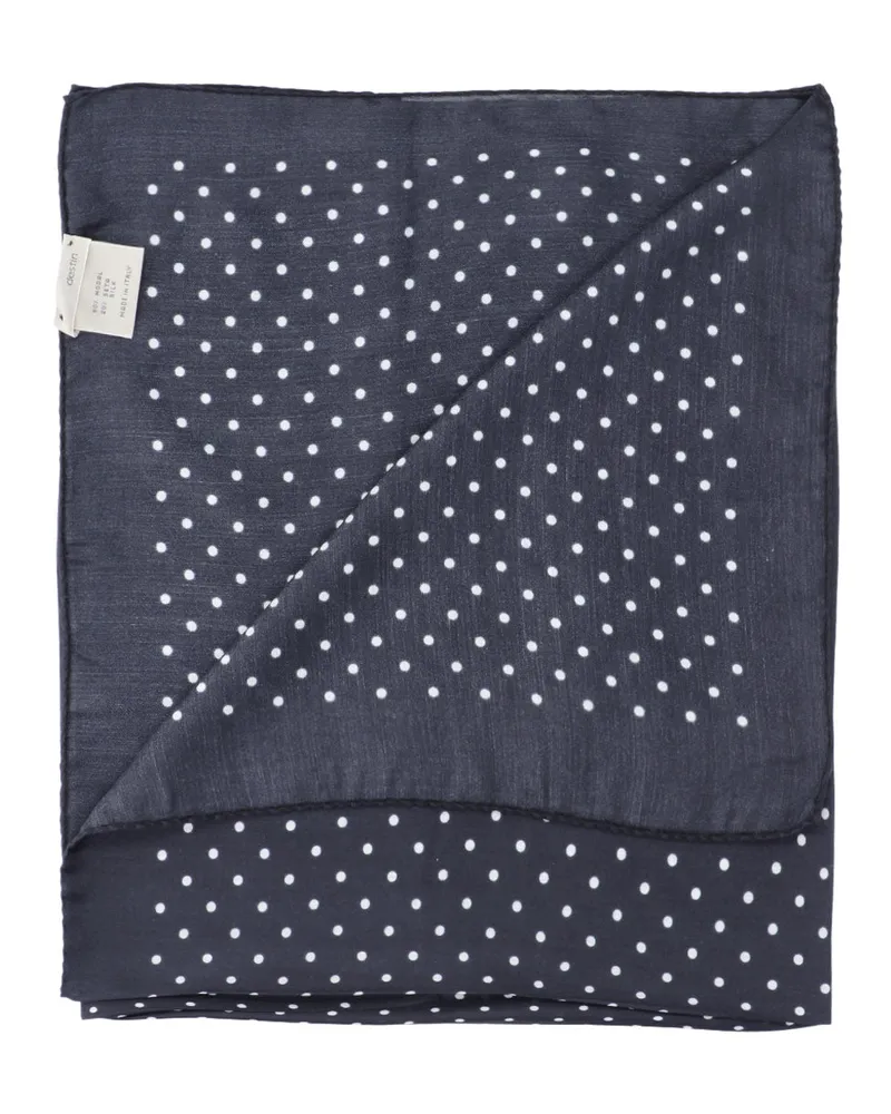 Destin Unisex Scarfs Black Modal Navy