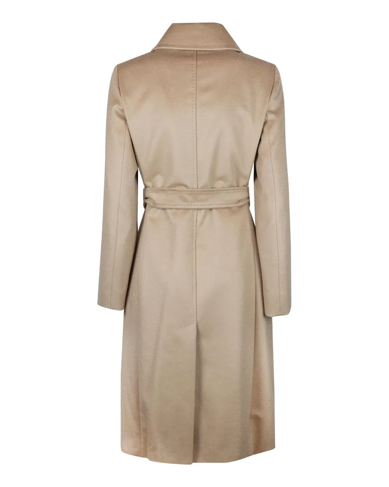 Max Mara Women's Long Wrap Coat Bcollag Camel Camel