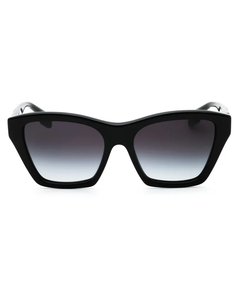 Burberry Women's 0be4391 Sunglasses Black Black