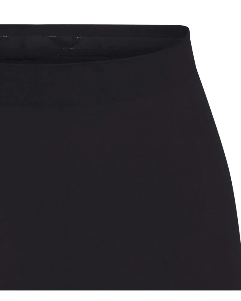 032c Mid Thigh Shorts — Black Black