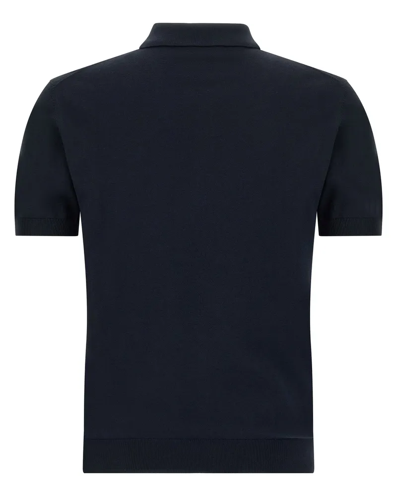 Etro Pegaso Polo Shirt — Navy Navy