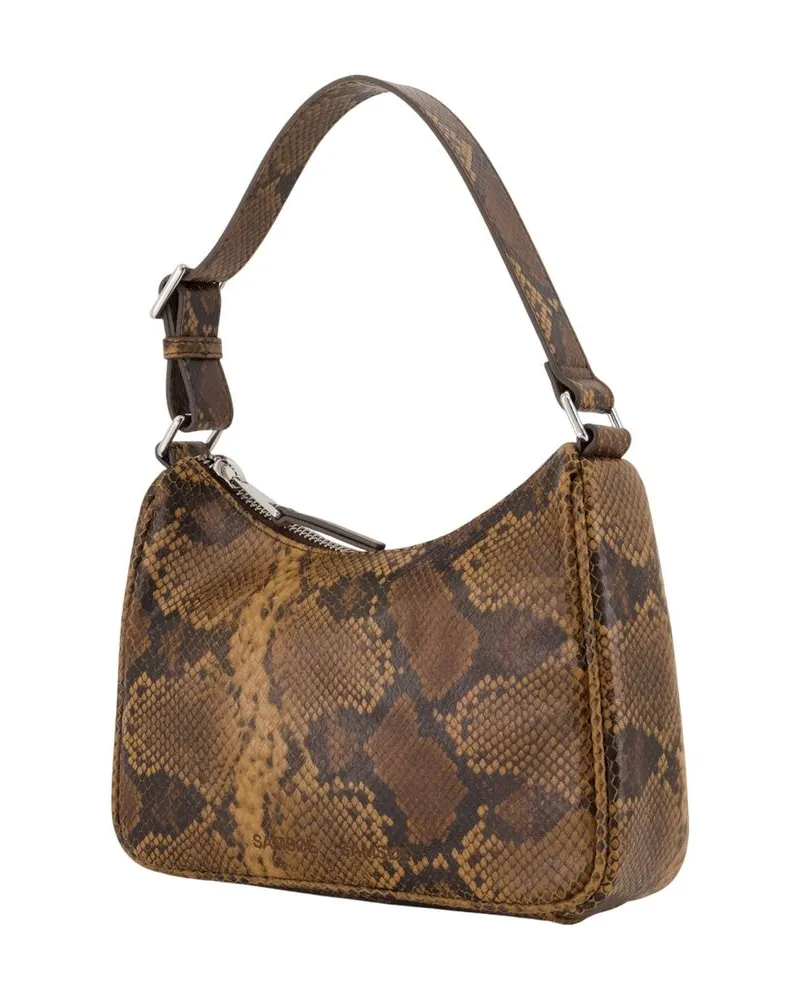 Samsøe & Samsøe Women's Sacima Shoulder Bag Brown Synthetic Brown