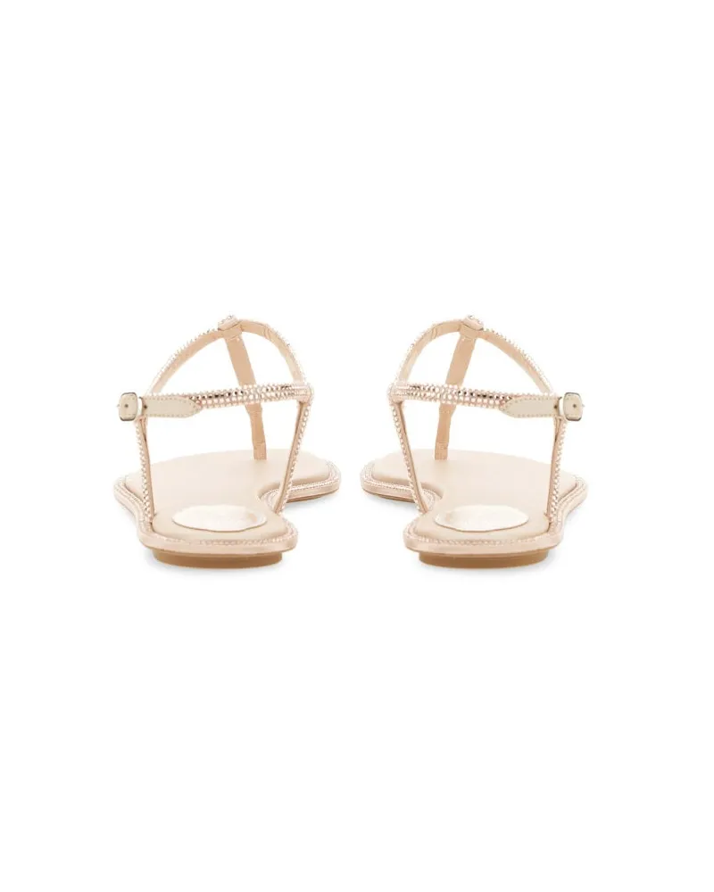 René Caovilla Diana Sandal — Beige Beige